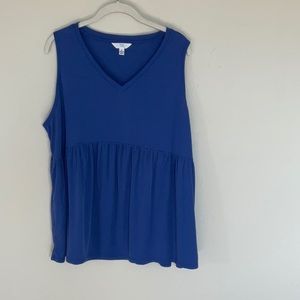 Time & Tru Purple Tank